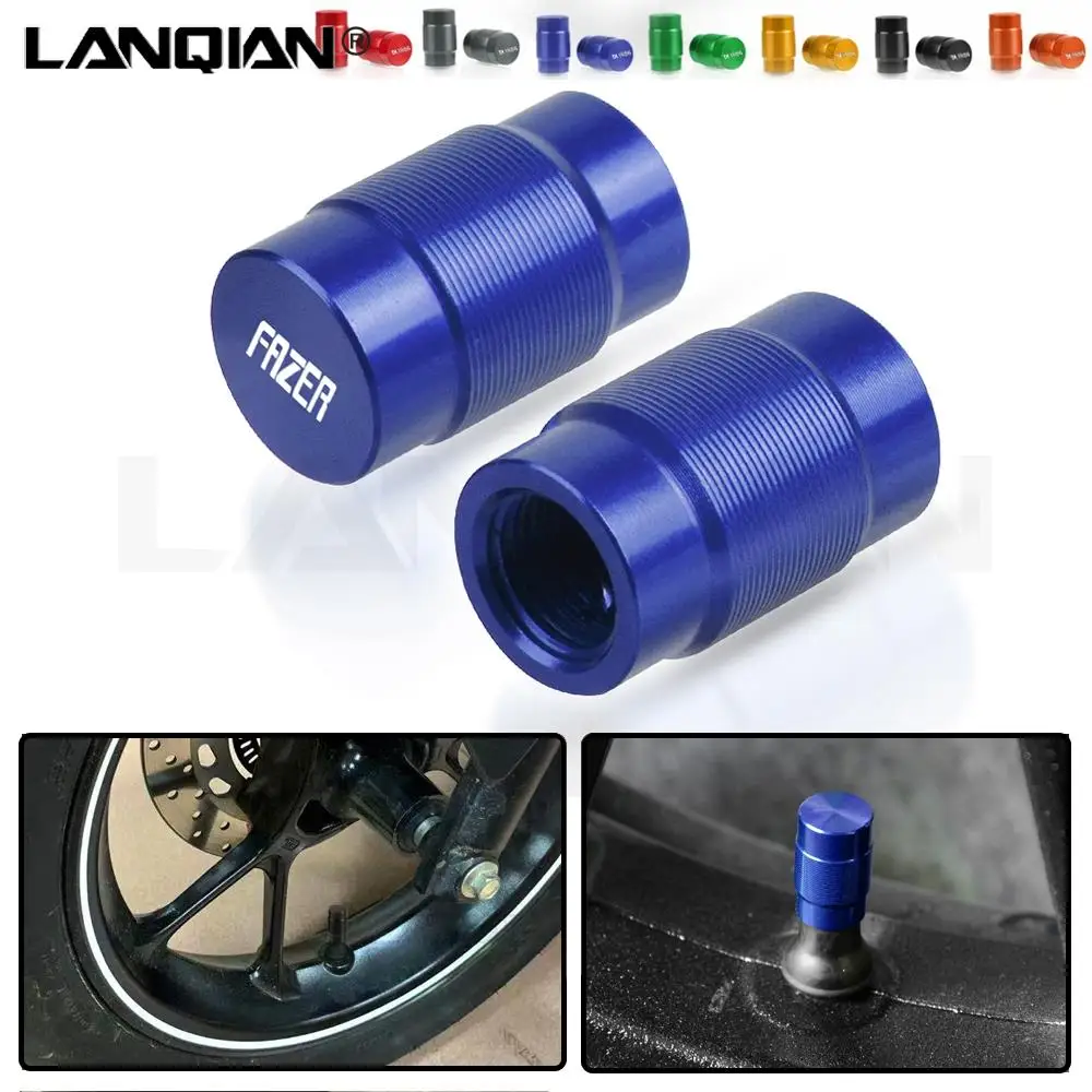 Per Yamaha Fz1 Fz6 Fazer 600 Moto Ruota In Alluminio Pneumatico Valvola Tappi Stelo Fazer 600 Fz1 Fz6 Fazer 2001-2013 Accessori