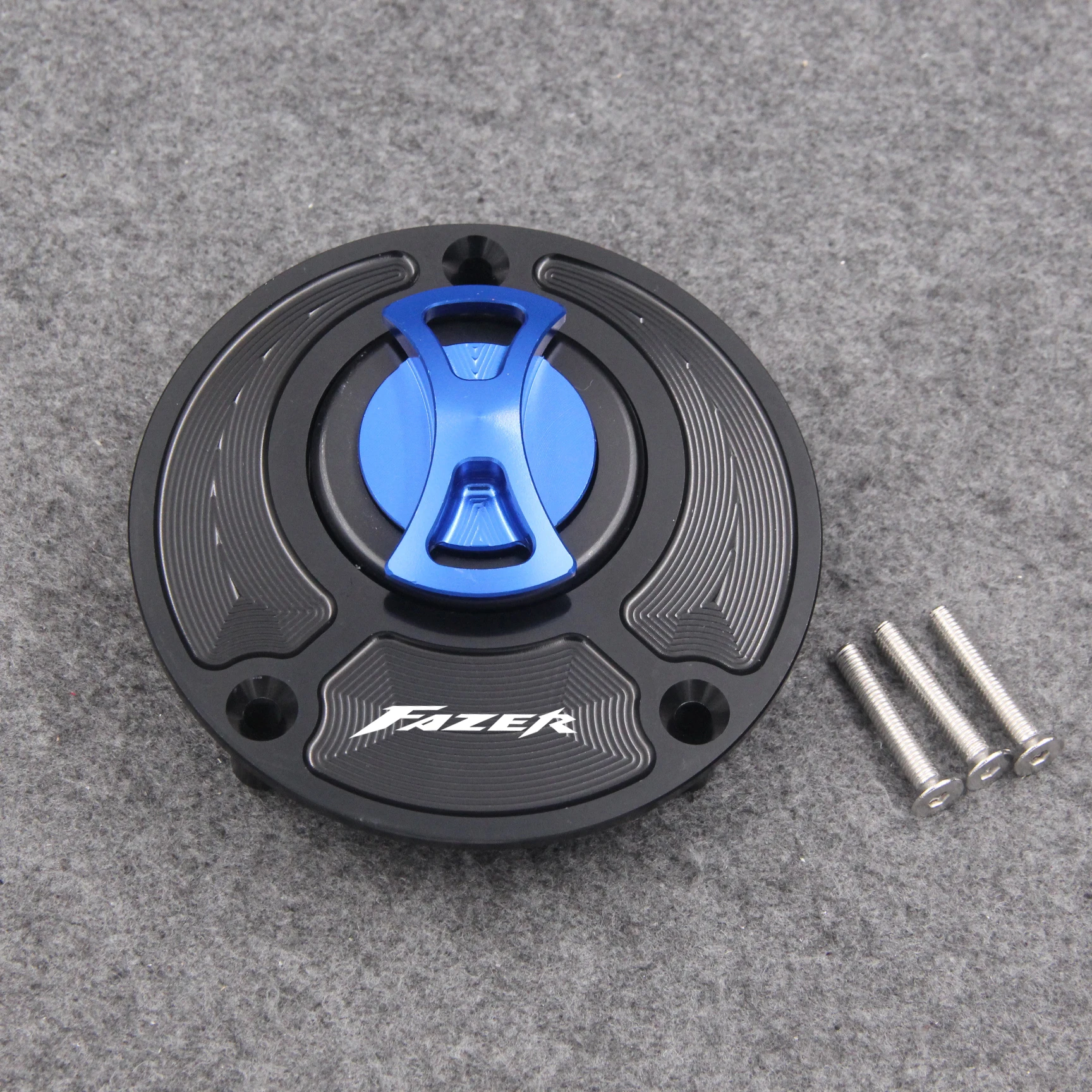 Copri Tappo Serbatoio Carburante Moto Senza Chiave Per Yamaha Fzs 600 S Fazer 2000-2003, Fzs 600 Fazer 1998-2009