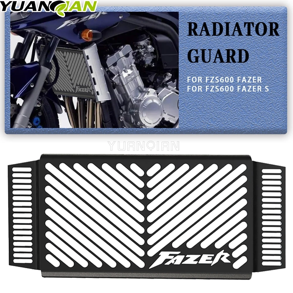Per Yamaha Fzs600 Fazer S 1998-2004 Fzs-600 Fzs 600 Fazer Moto Radiatore Griglia Copertura Protezione Protezione Protetor Accessori