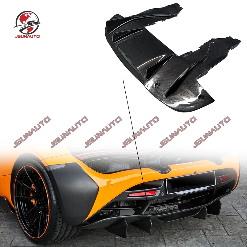 High Quality Carbon Fiber Body Kit For Mclaren 720S Rear Diffuser Original Auto Decoration For 720S V Style Carbon Body Kit Lip
