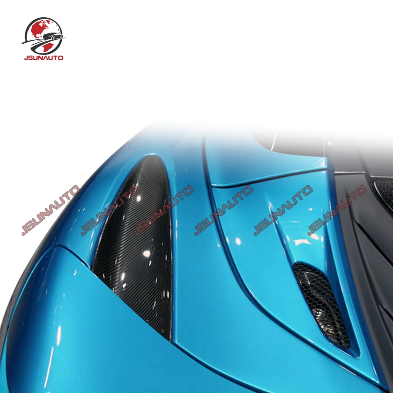Hot Sale For Mclaren 720S Carbon Fiber Rear Engine Air Louver Cooling Trim Carbon Air Intake Cover For 720S Accessories