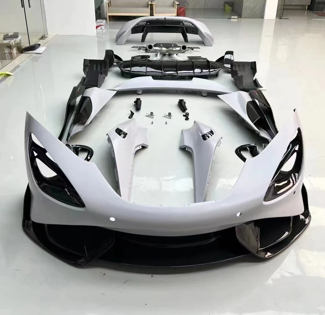 Kit Completo In Fibra Di Carbonio Mclaren 765Lt Style Adatto Per Mclaren 720S Coupe