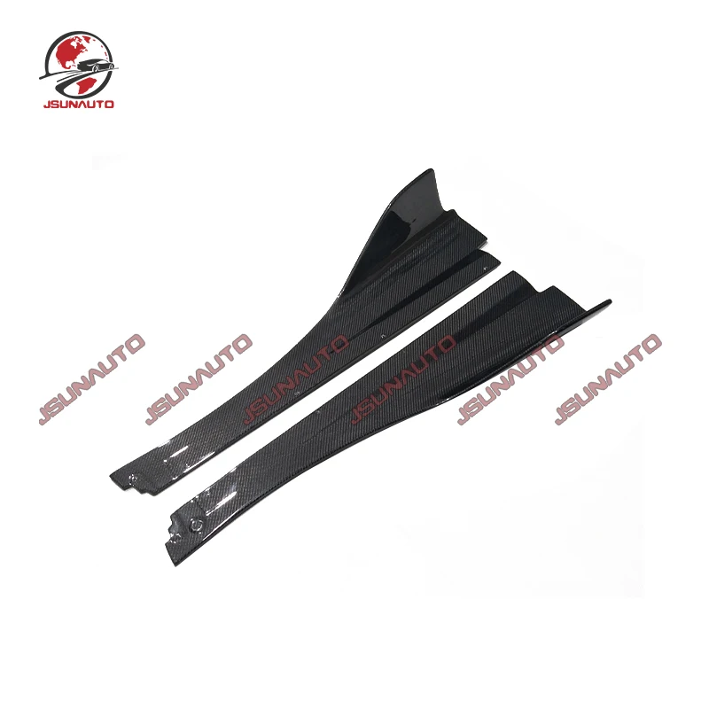 For Mclaren 720S Carbon Fiber Side Skirt V Style Carbon Body Kit Auto Accessories For 2017-2021 720S High Quality Carbon Part