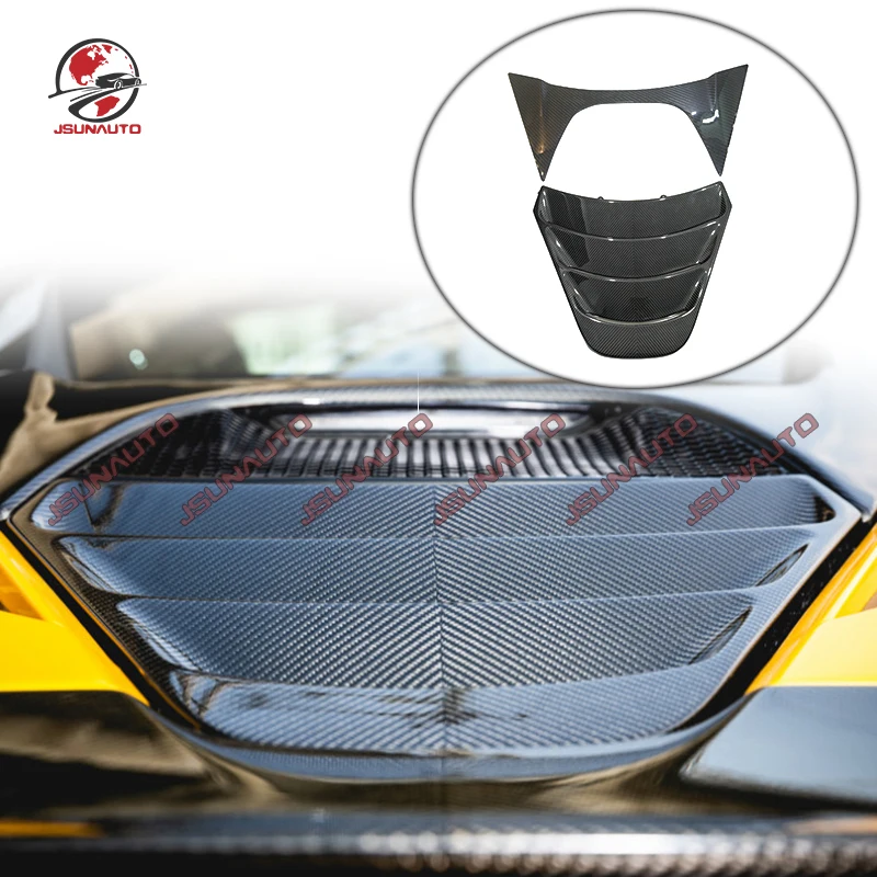 Carbon Fiber Car Accessories Part Rear Hood Cover For Mclaren 720S Auto Car Styling Oem Style Body Kit Rear Engine Bonnet