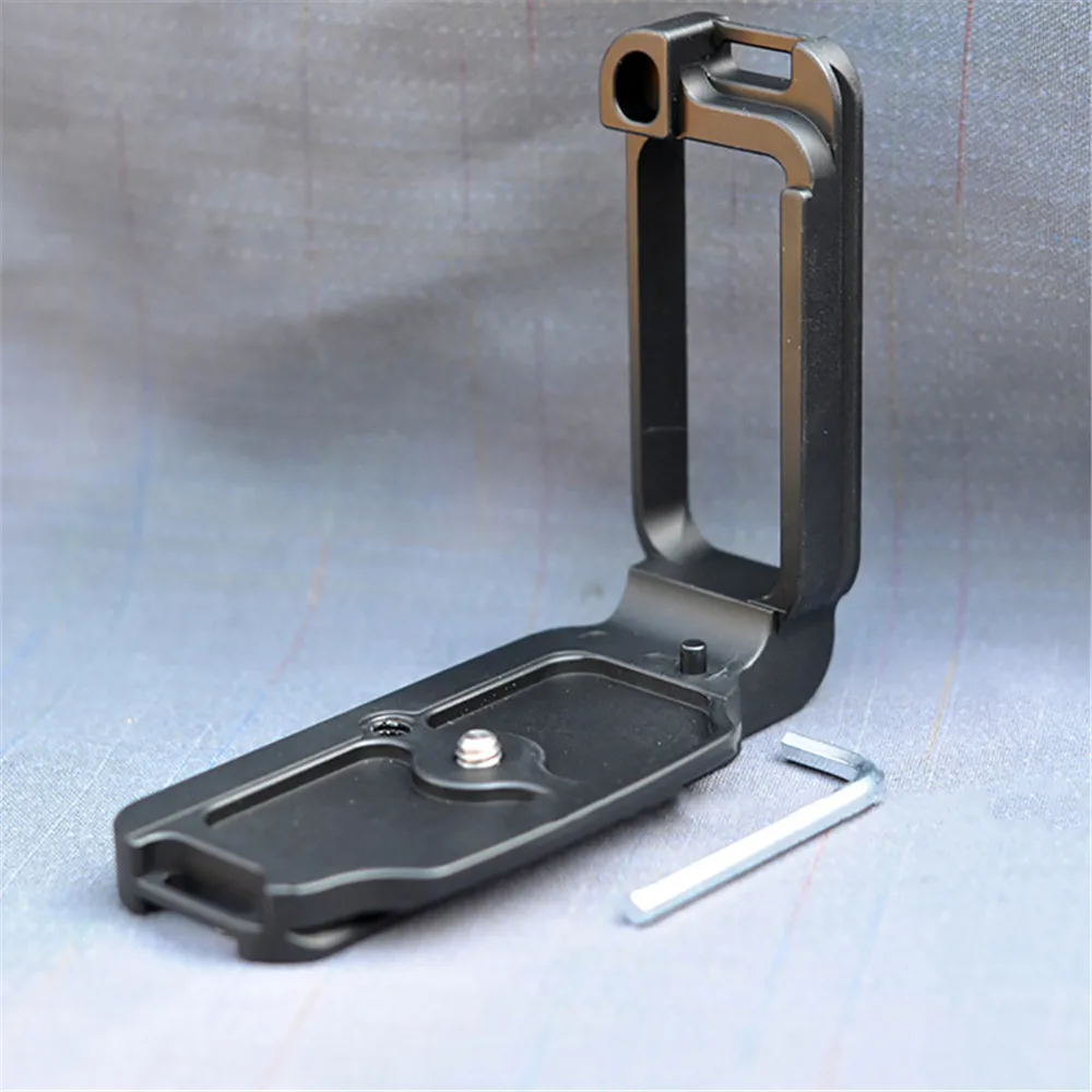 Supporto Verticale In Alluminio A Forma Di L Con Piastra A Sgancio Rapido Per Accessori Per Fotocamere Reflex Nikon D850