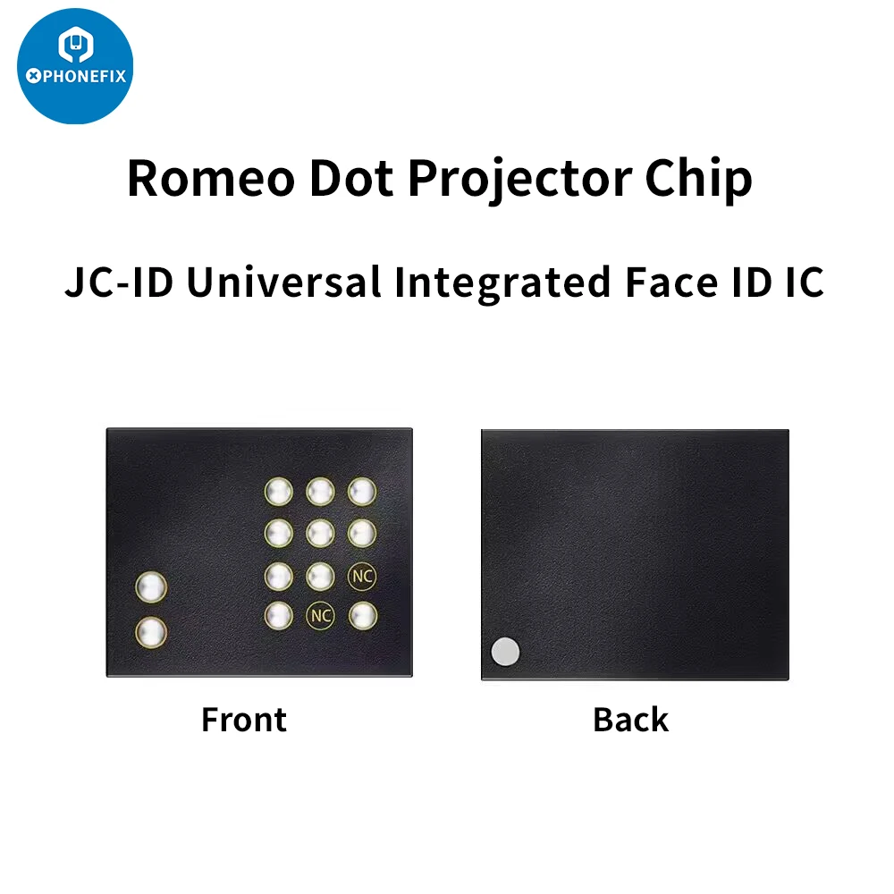 Jc Universal Dot Projector Chip Ic Integrato Per Iphone X-12 Pro Max Ipad Pro 3/4 Face Id Reticolo Riparazione Nessun Trasferimento Richiesto
