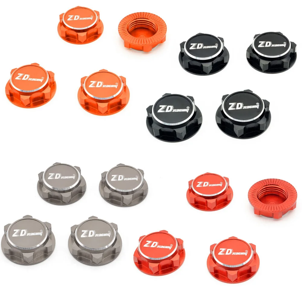 Zd Racing Alluminio 17Mm Dadi Esagonali Antipolvere Antiscivolo Per 1/8 1/7 Traxxas X-Maxx Summit E-Revo Arrma Buggy Rc Truck