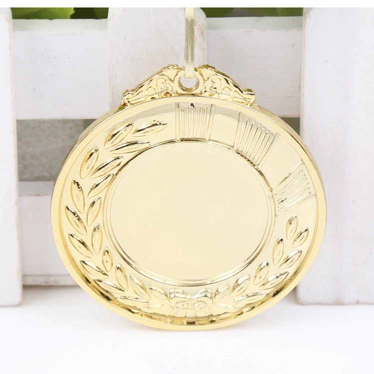 Blank Medaglia Medaglia Spiga Di Grano Oro Argento Bronzo Di Movimento, Honor Capacità Di Comunicazione/Fiducia In Se Stessi Lo Sviluppo Di 5.2 Centim