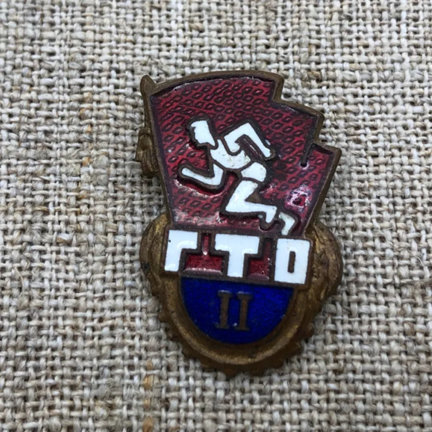 Unione Sovietica Leninist Youth Movement Honor Medal Bronze Enamel Ussr Badge Original