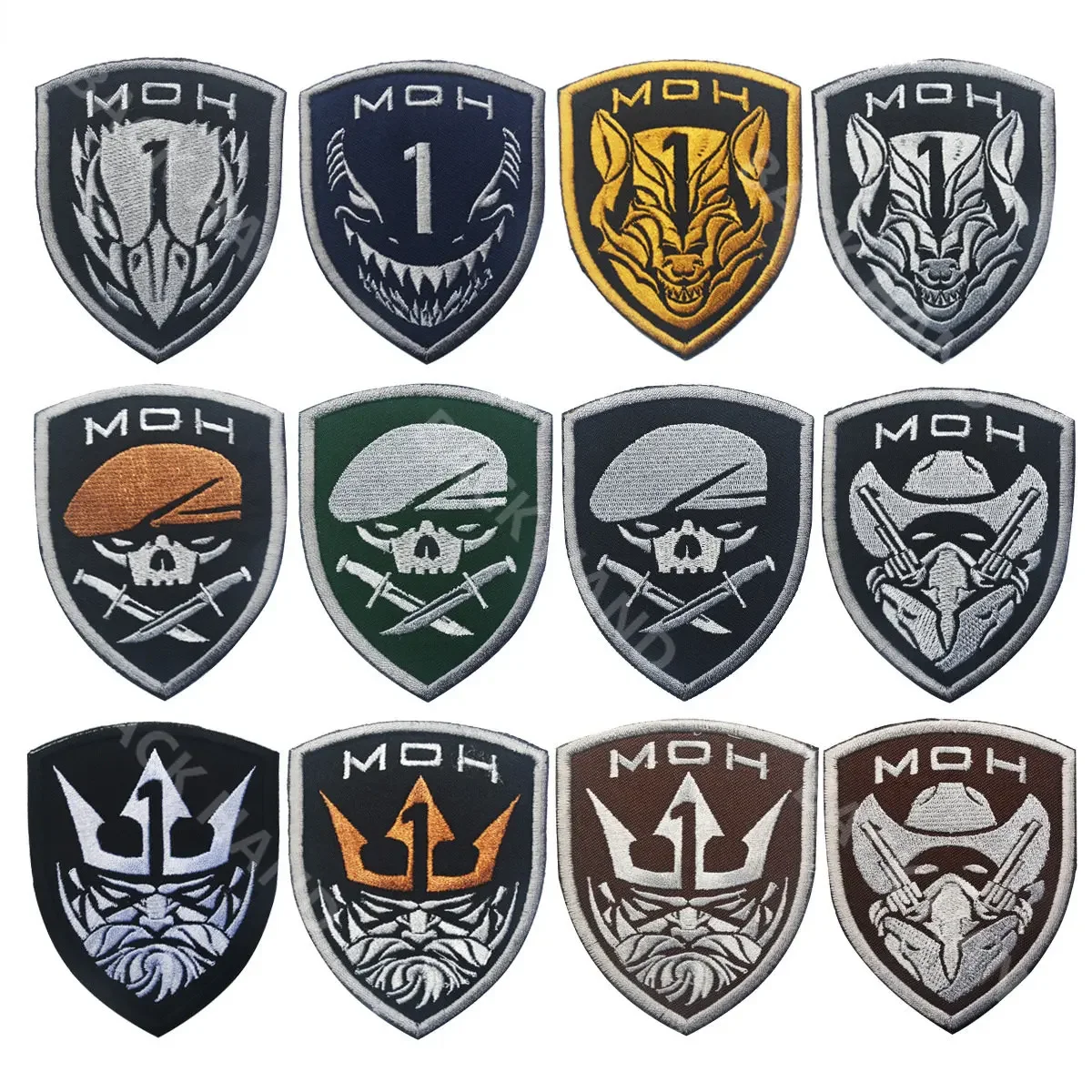 Medal Of Honor Moh Toppe Militari Patch Ricamata Tattica Airsoft Special Force Army Badge Swat Per Gilet Giacche Abbigliamento