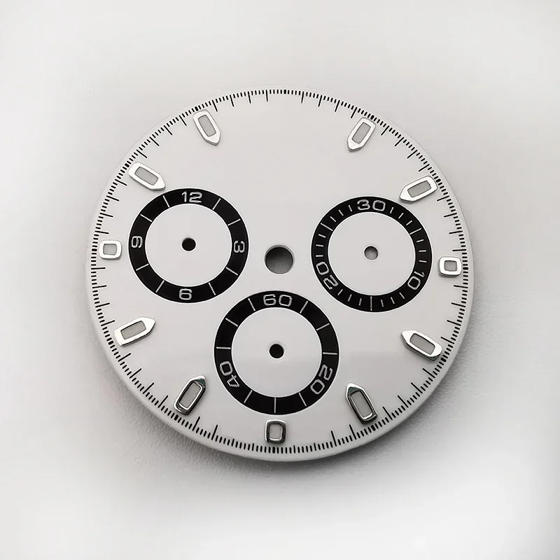 Quadrante Dell'Orologio Superiore Per Panda Daytona 116500, Per Movimento Fit 4130, Sostituzione Dell'Orologio Aftermarket