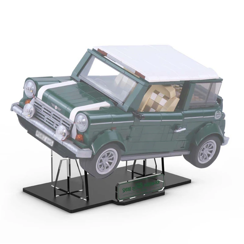 Supporto Per Lego Mini Cooper 10242, 5Mm Supporto In Acrilico Per Lego 10242 (Set Di Modelli Non Inclusi)