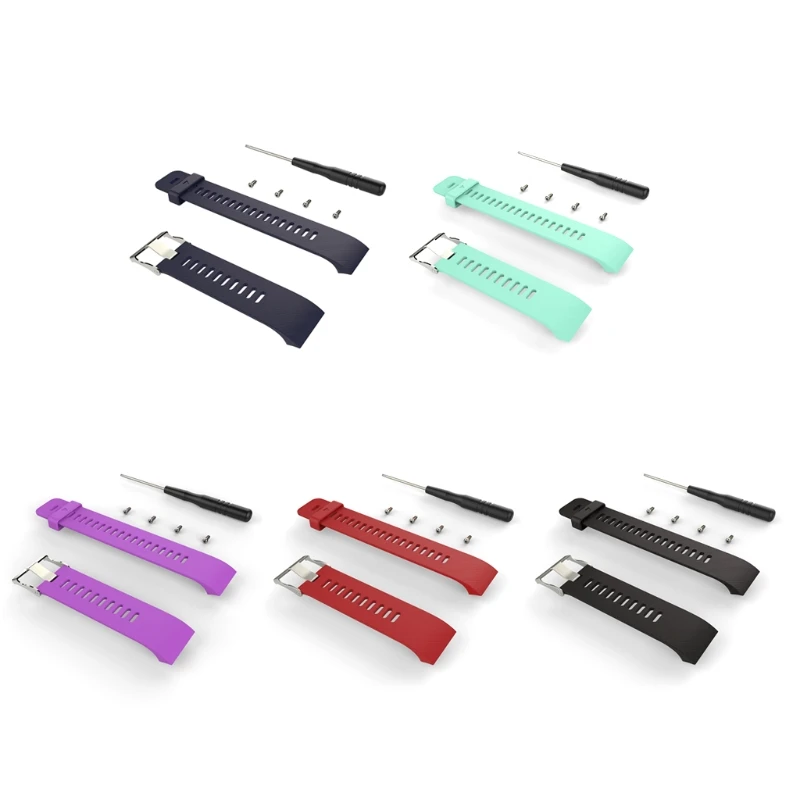 In Silicone Di Ricambio Fascia Da Polso Strap Per Garmin Forerunner 35 Gps Orologio Sportivo