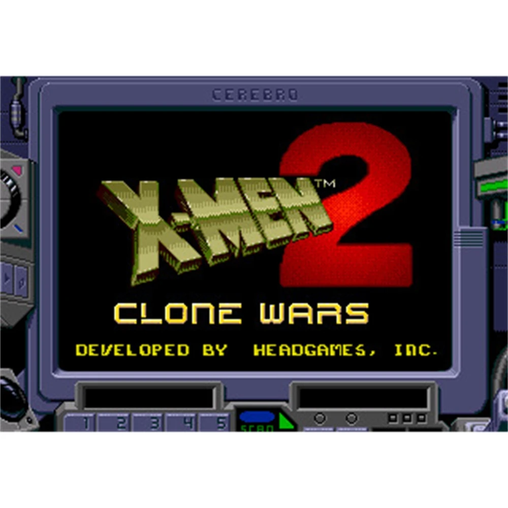 Nuovo Arrivo X-Men 2 Scheda Di Gioco Md 16Bit Per Sega Mega Drive Per Genesis