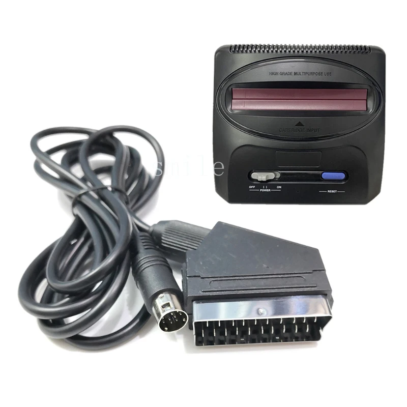 Cavo Scart Rgb 9 Pin V Pin /C Pin Per Sega Mega Drive 2 Genesis 2 Megadrive 2 Md2 Rgb Av Scart Cable 1.8M