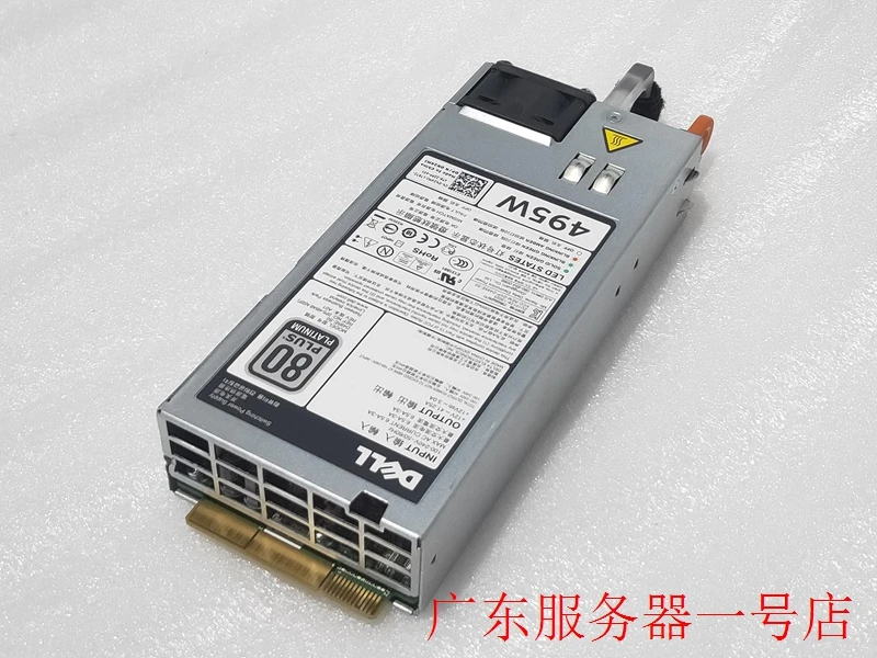 R720 R620 Server Power Supply 495W 3Ghw3 N24Mj D495E-S0 F495E-S0
