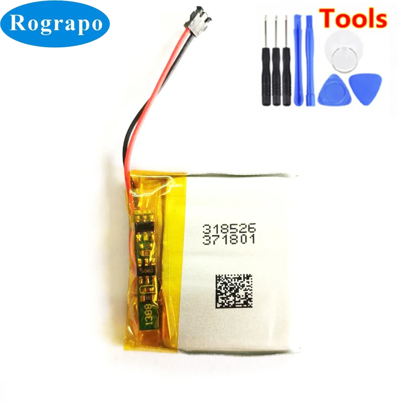 Nuova Batteria 3.8V Ahb332824Hps Per Tomtom Spark Cardio + Music / Tomtom Spark 3 Cardio Gps Watch Acumulator Spina A 2 Fili + Strumenti