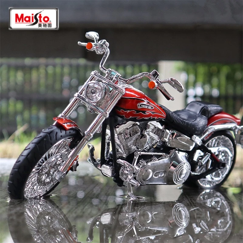 Maisto 1:12 Harley 2014 Cvo Breakout Alloy Racing Motorcycle Model Diecast Metal Cross-Country Motorcycle Model Giocattoli Per Bambini Regalo