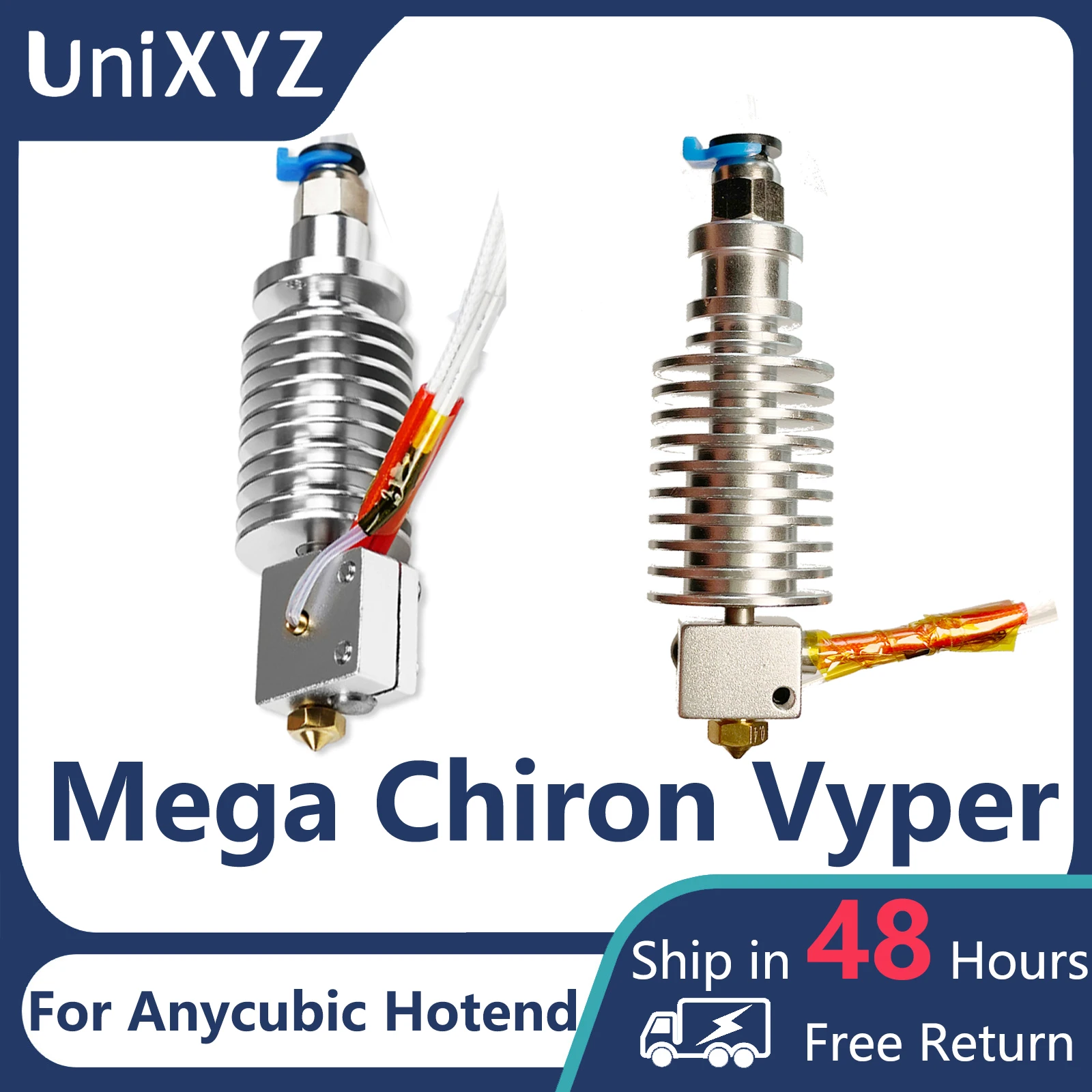 I3 Mega S Hotend E3D V5 Bowden Parti Della Stampante 3D Aggiornate Per Anycubic Mega Zero 2.0 Kobra Chiron Vyper Heat Break Hot End Kit