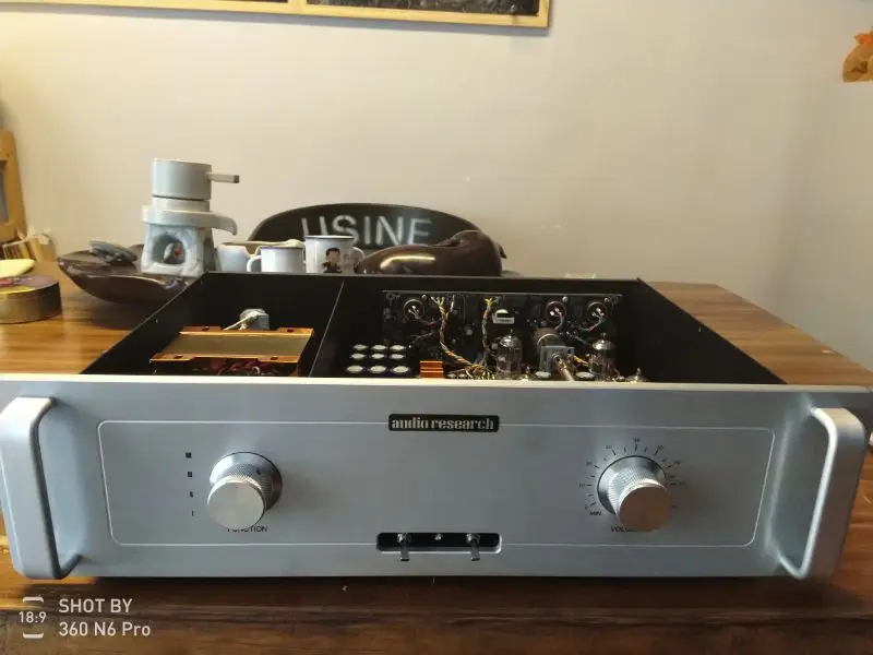 12 Au7 Valve Tube Bile Preamp Ecc88 American Arc Circuit Tube Preamplificatore Stereo Hifi Balanced Bile Preamp Finish Product