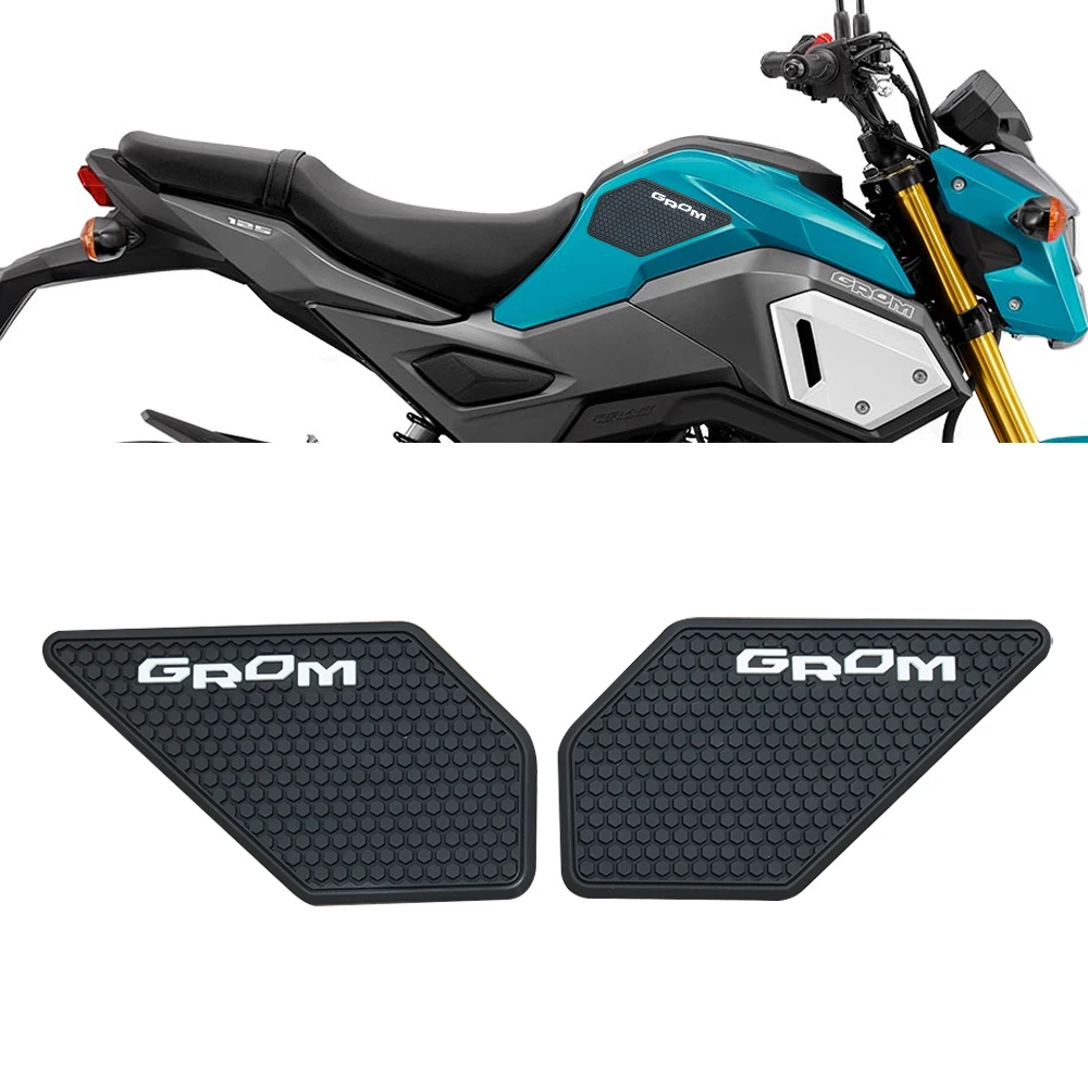 Grom Tank Pad Grom Msx 125 Grom Msx125 Grom 125 16-20 Pvc Sticker Knee Grip Serbatoio Del Carburante Cuscinetti Di Trazione Cover Protettiva Nuovo