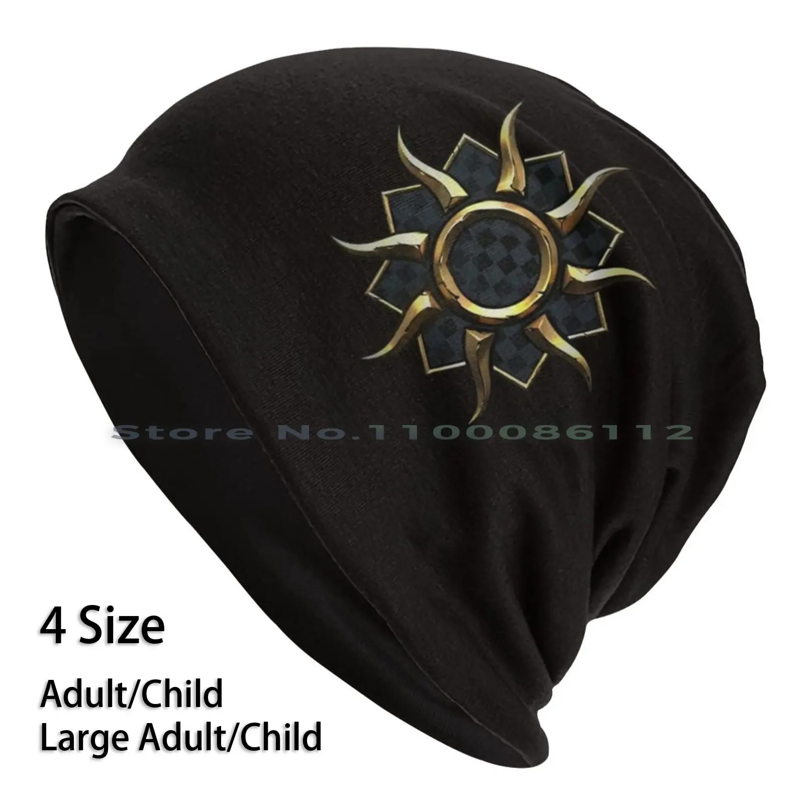 /Ggwed-Nilfgaard Faction Logo Berretti Cappello Lavorato A Maglia 3 Gioco Gwent Game Throne Breaker Nilfgaard Faction Logo Gwent Nilfgaard Faction