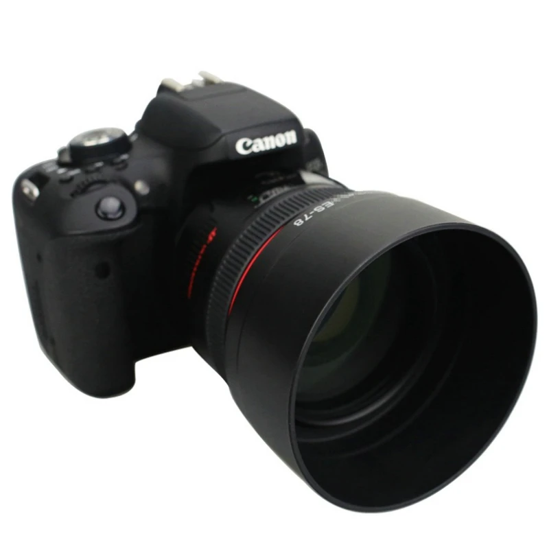 Paraluce Sostituire Es-78 Per Canon Ef 50Mm F/1.2L Usm/50Mm F1.2L Lenti Usm Es78