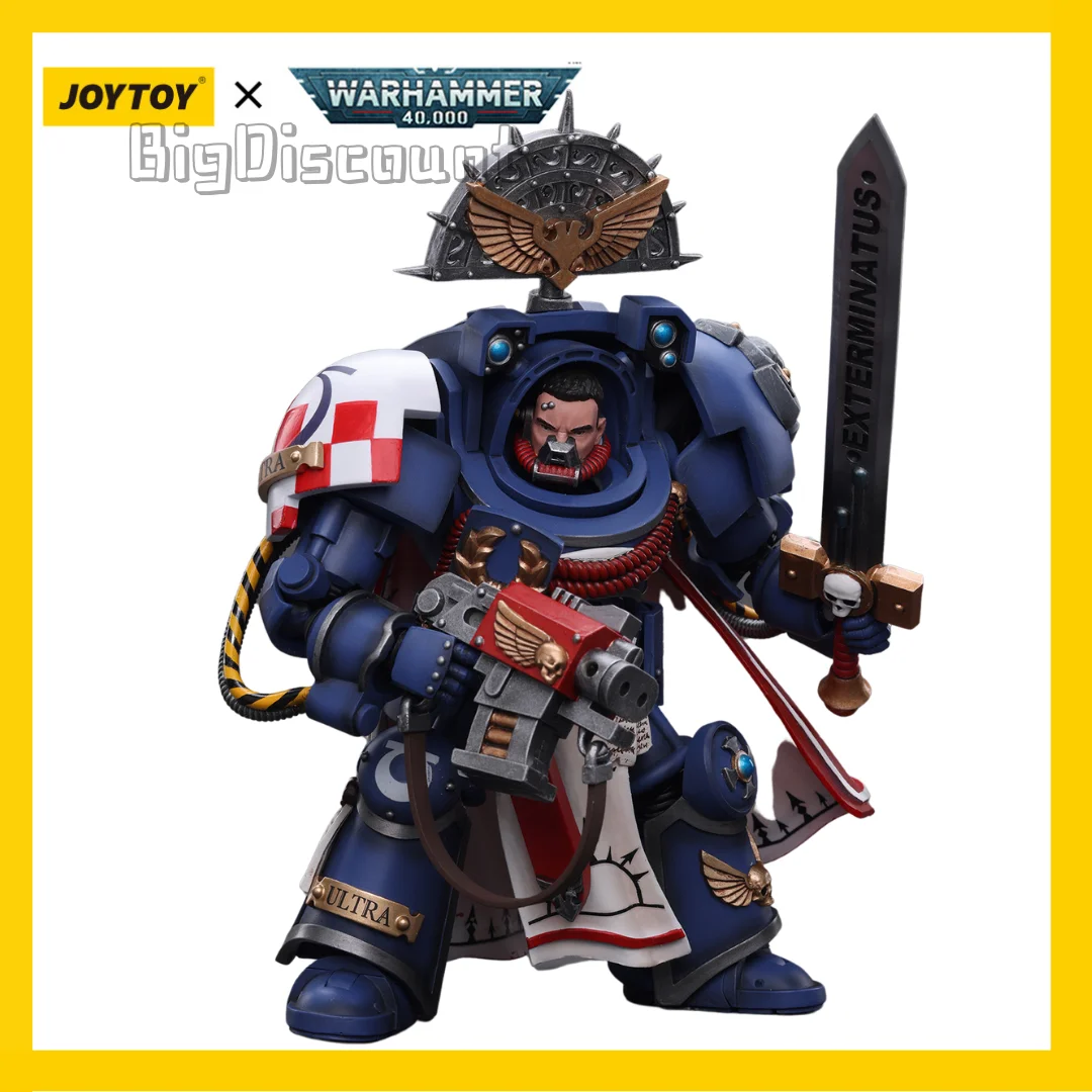 [Disponibile] Joytoy 1/18 40K Action Figure Terminator Captain Anime Collection Model Gift Spedizione Gratuita