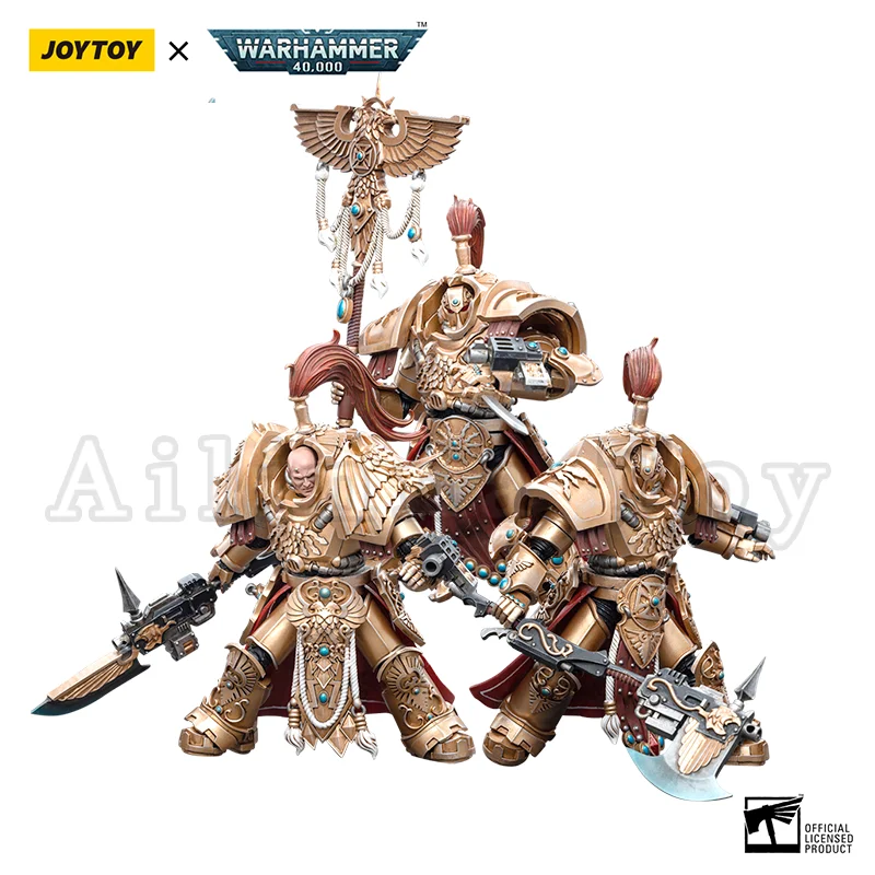Joytoy 1/18 Action Figure 40K Allarus Terminator Anime Modello Militare Spedizione Gratuita