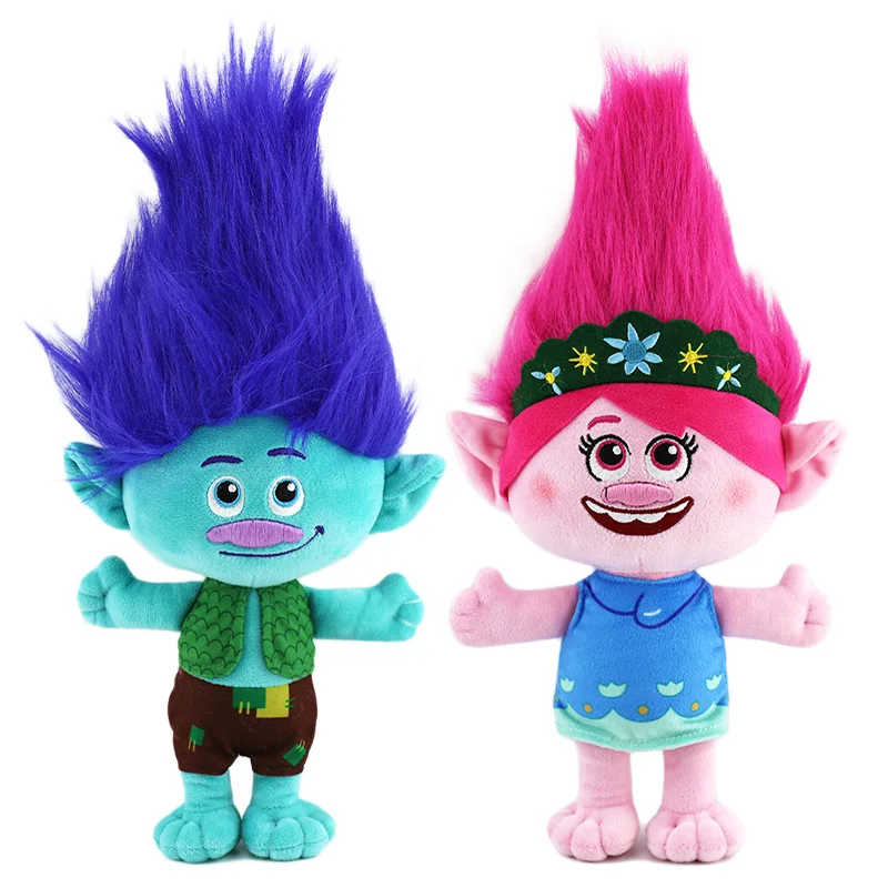 Disney Trolls Doll Toy Cool Pillow Movie Decorazione Periferica Girly Heart Birthday Gift