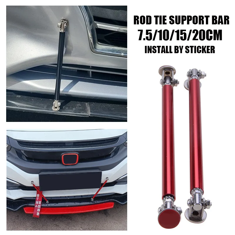 Universale Per Accessori Bmw E90 E92 X5 E70 F20 F30 Golf 5 6 7 Paraurti Regolabile Lip Splitter Strut Rod Tie Support Bar Kit