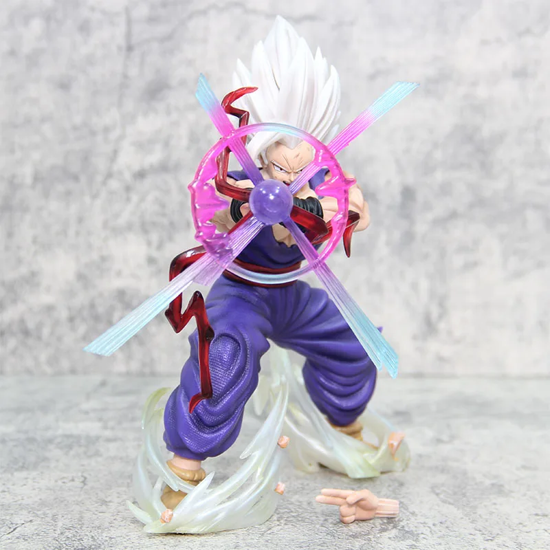 Dragon Ball Anime Super Figures Beast Gohan Figure Makankosappo Capelli Bianchi Son Gohan Figurine Pvc Statua Da Collezione Giocattoli