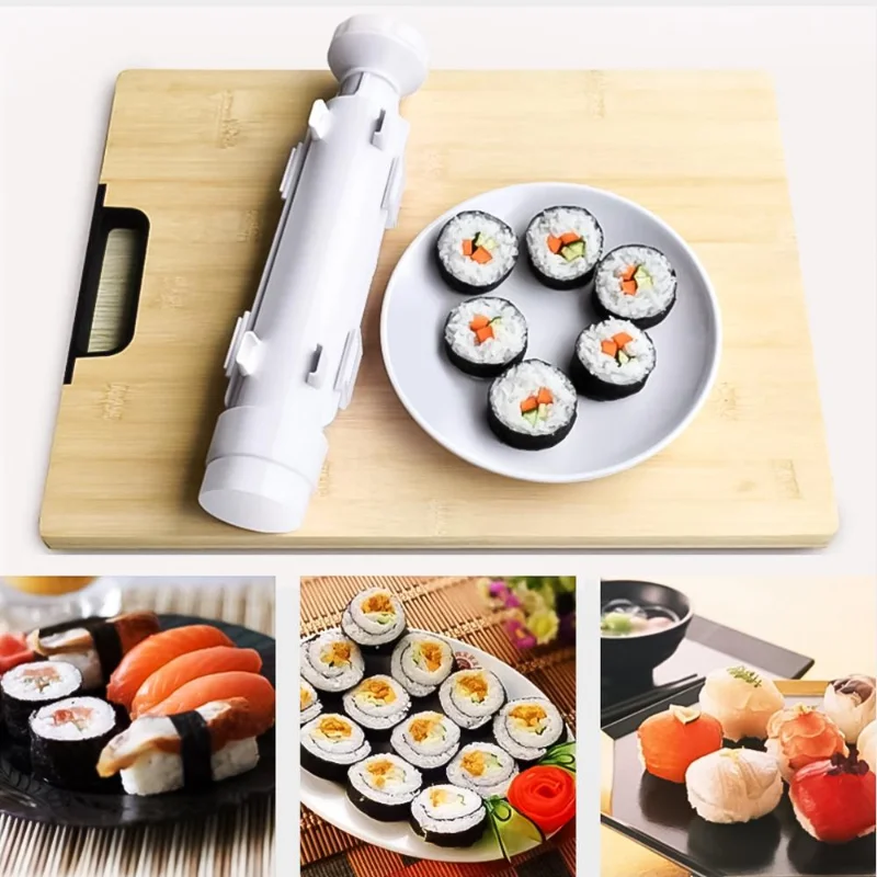Professionale Super Space Sushi Bazooka, Aggiornamento Sushi Roller Mold Plastica Per Uso Alimentare, Riso Verdura Carne Kit Fai Da Te Per Sushi
