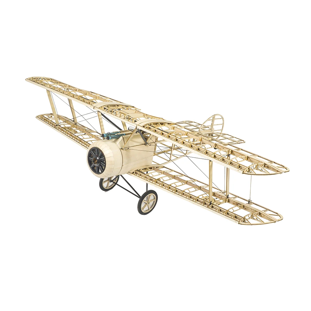 S30 Balsawood Rc Modello Di Aeroplano Sopwith Camel Ww1 British Single-Seater Fighte Plane (Balsa & Ply) 1200Mm (47.2 ") Kit Balsa