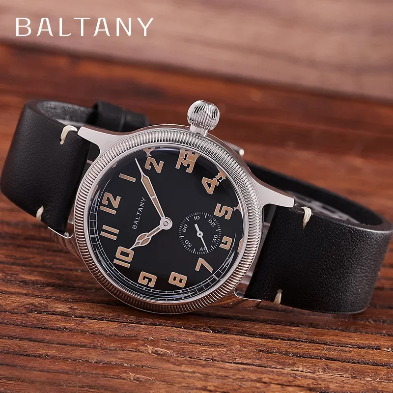 Ontany Ww1 Trench Watch Orologi Rari Originali Da Uomo St1701 Sapphire 100M Orologi Da Omaggio Militari Automatici Vintage Impermeabili