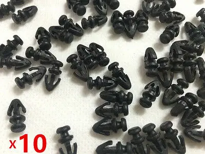 10X Per Ford Mondeo Mkii Mkii Guarnizione Guarnizione Guarnizione Davanzale Clip Di Tenuta Guarnizione Inferiore