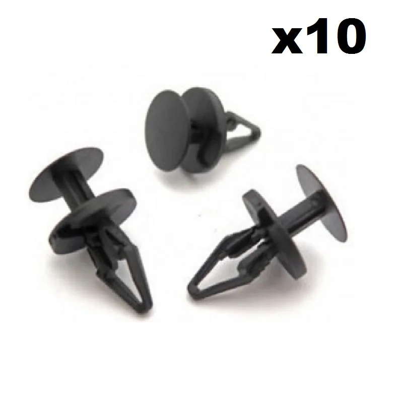 10X Per Ford Fiesta Messa A Fuoco Mondeo & Paraurti Anteriore, Wheel Arch Fodera Paraspruzzi Pinze