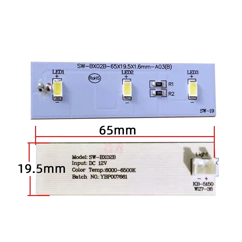 Per Electrolux Frigorifero Zbe2350Hca Sw-Bx02B Led Light Strip Led Bar Per Electrolux Frigorifero Muslimate Sw-Bx02B