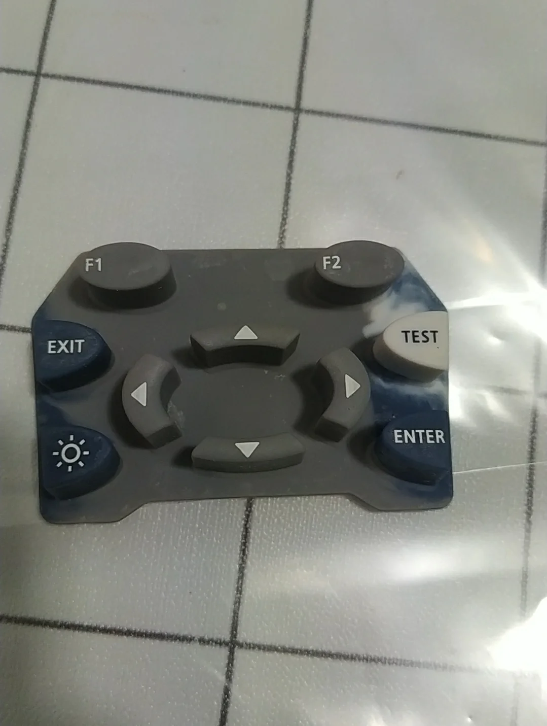 1 Pz Tastiera Per Fluke Networks Cablei Qualifica Ciq-100 Tester Meter Tastiera Pulsante Chiave Pad