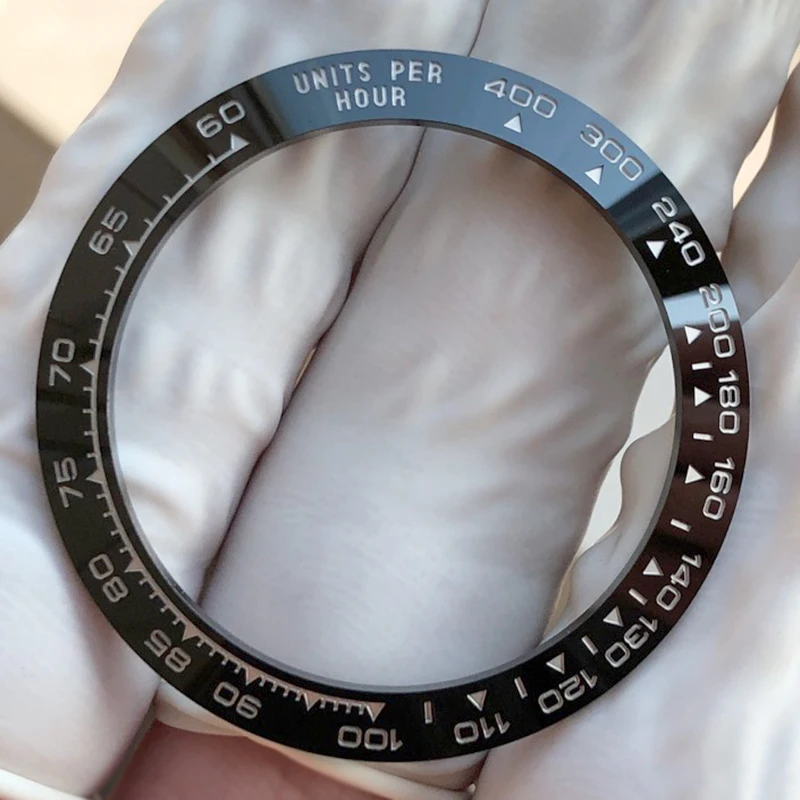 Clean Factory Lunetta Per Orologio In Ceramica Di Alta Qualità Per R Daytona 116500Ln, Parti Di Orologi