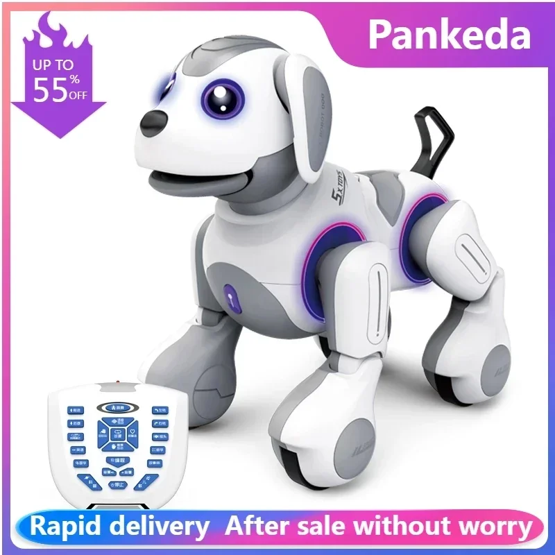 Nuovo Giocattolo Educativo Per Cani Telecomandato Giocattolo Elettronico Per Animali Domestici Robot Intelligente Per Cani Telecomando Per Musica Canz