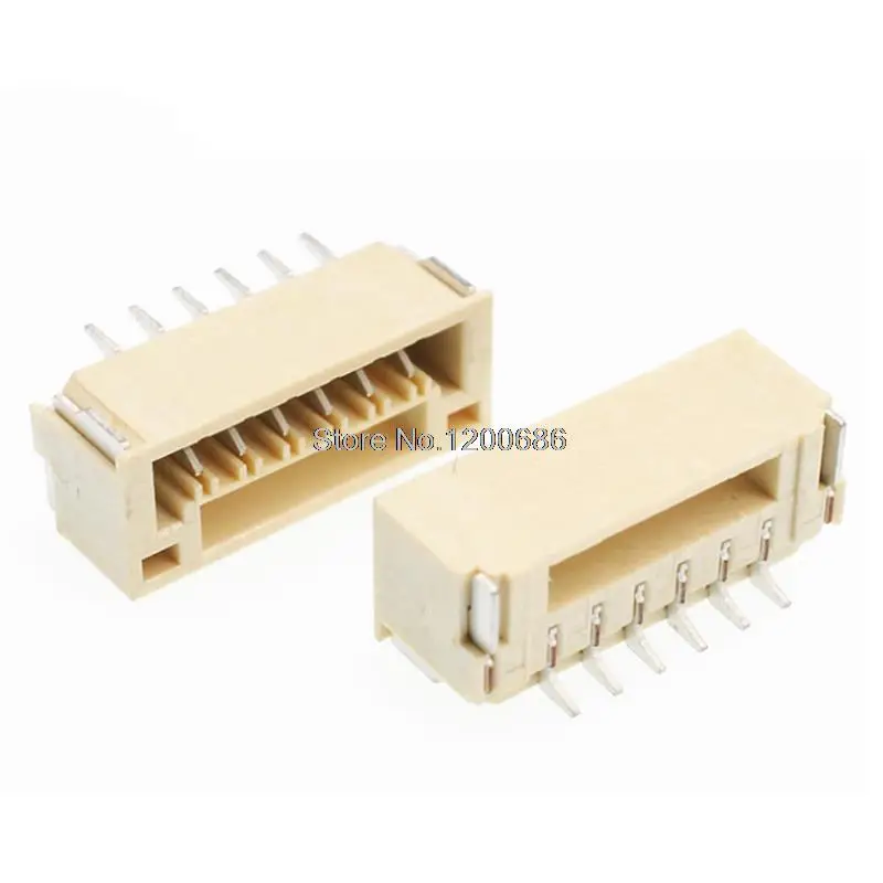 Gh 1.25 2/3/4/5/6/7/8/9/10/11/12 Pin Gh1.25 Pitch Vertical Smt Smd Male Pin Header Connector Pin Connectors Adaptor