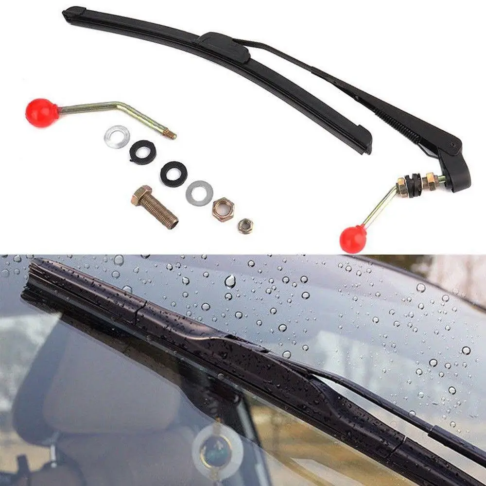 Tergicristallo Manuale Utv 1Pc Universale Per Accessori Auto Polaris Ranger Rzr