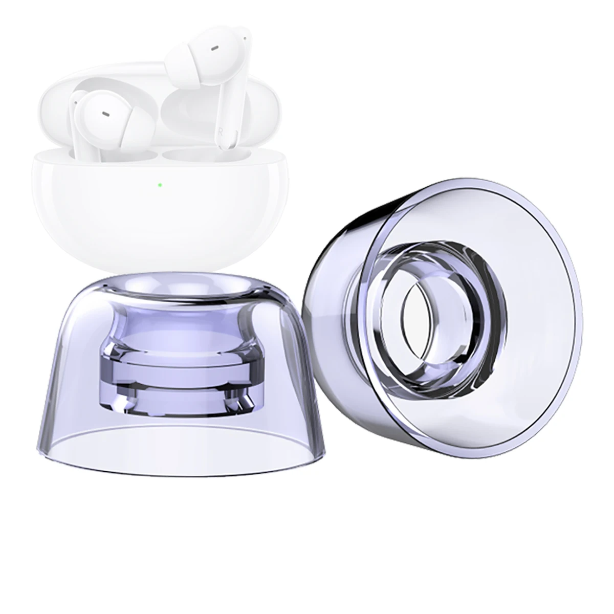 Auricolari In Lattice Anti-Allergia Tws Antiscivolo Per Oppo Enco Free 2 W51 W31 Auricolari Mifo O7 Suggerimenti True Wireless