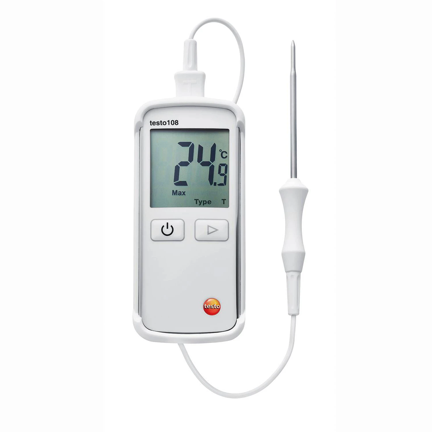 Termometro Digitale Per Alimenti Testo 108 0563 1080 Misuratore Di Temperatura Da-50 A + 300 °C