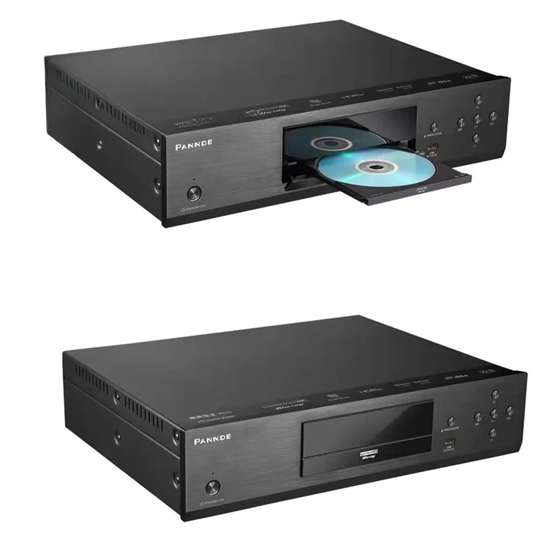 Tzt Pannde Pd-6/Pd-6X Blu-Ray 4K Ultra Hd Lettore Dvd Pd6 Audio Video Hdr Sacd Lettore Cd Dvd-Audio Dts 7.1Ch/192Khz Pcm 5.1Ch