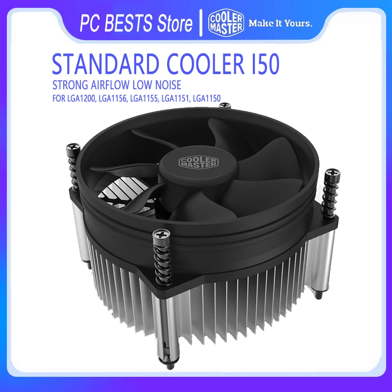 Cooler Master I50 I50C 92Mm Case Fan Forte Flusso D'Aria Ventola Silenziosa Cpu Cooler Per Intel Lga1200 1150 1151 1155 1156