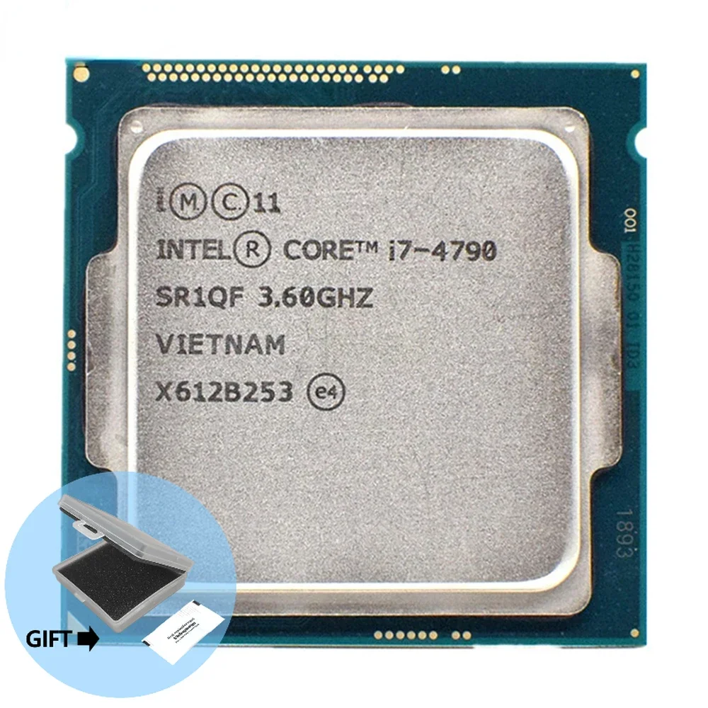 Processore Cpu Quad-Core Intel Core I7-4790 I7 4790 3.6 Ghz 8M 84W Lga 1150