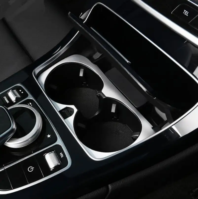 Rivestimento Portabicchieri Per Mercedes W213 Amg Mercedes W205 Amg/Glc X253 Abs Coupé Amg Mercedes Classe C Accessori W205 Rivestimento Interno