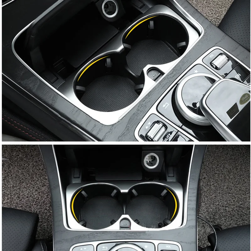 Rivestimento Portabicchieri Per Mercedes W213 Amg Mercedes W205 Amg/Glc X253 Coupé Amg Mercedes Classe C Accessori W205 Rivestimento Interno